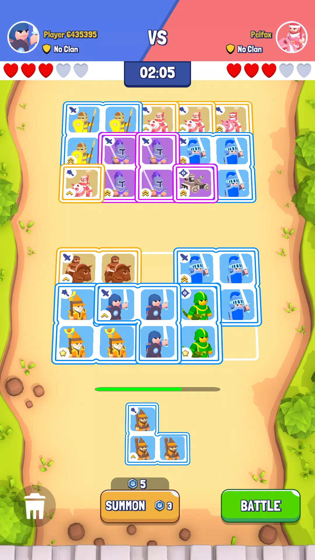 Merge Warrior Army Screenshot 1