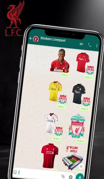 Liverpool Stickers Unofficial應用截圖第3張