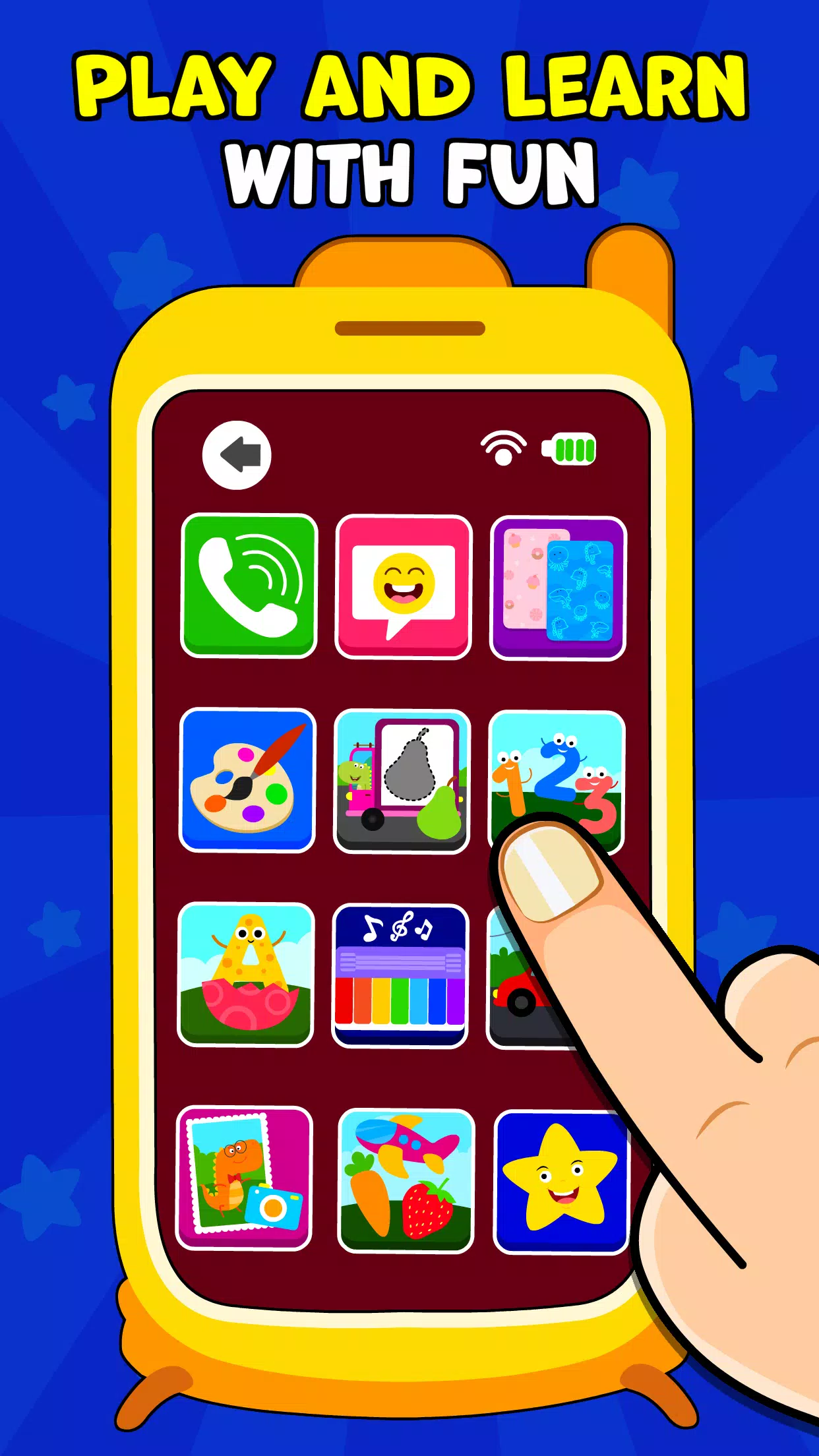 Baby Games: Phone For Kids App Скриншот 1