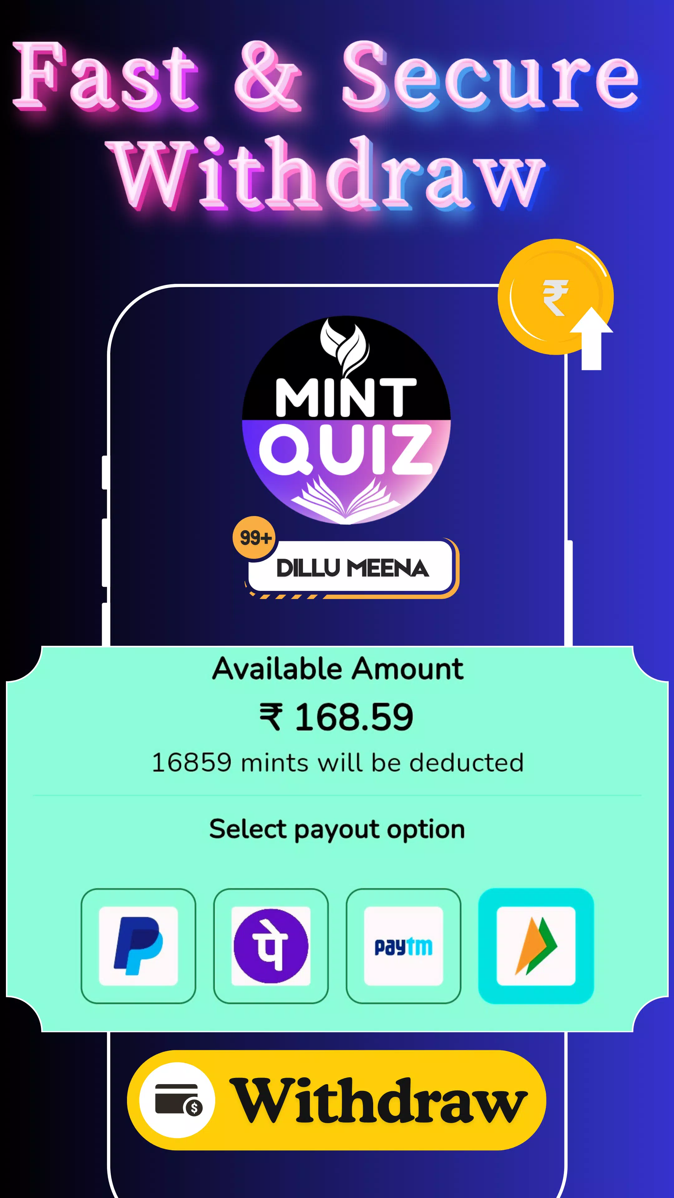 Earning App: Mint Quiz應用截圖第4張