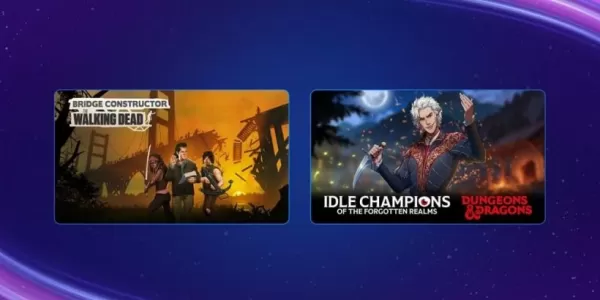 壮大なゲームは無料のブリッジコンストラクターを提供します：ウォーキングデッドアンドアイドルチャンピオンズルート