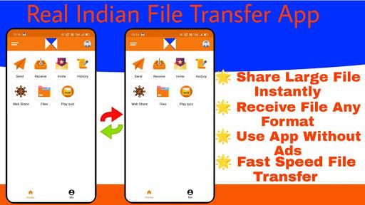 Xzender share- File Transfer like Xsender, Sendit Captura de tela 1