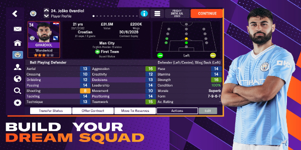 Football Manager 2024 Mobile Mod Capture d'écran 1