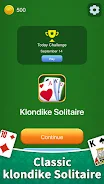 Classic Solitaire 스크린샷 1