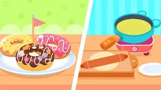 DuDu Dessert Shop DIY Games Captura de pantalla 4