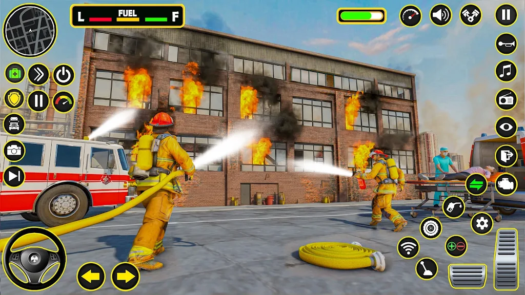 Fire Truck Firefighter Rescue Screenshot 2