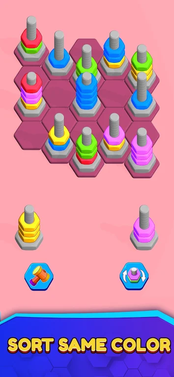 Nut Sort & Match Screenshot 3