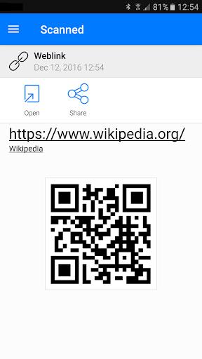 QR Code Reader QR Code Scanner应用截图第4张