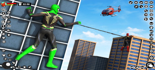 Spider Rope Hero - Crime Games Captura de tela 3