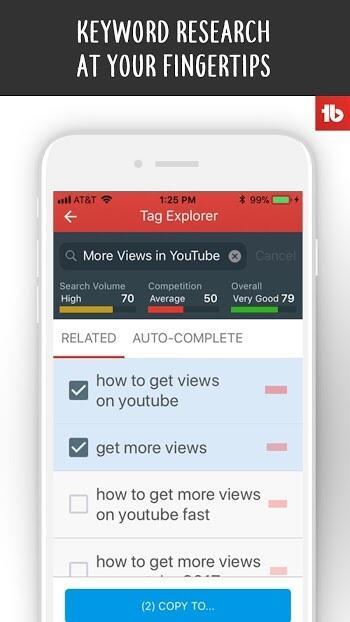 TubeBuddy Screenshot 2