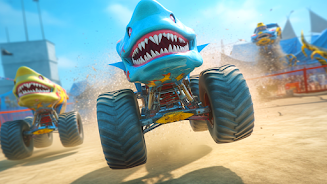 Crazy Monster Truck Stunts Captura de pantalla 1