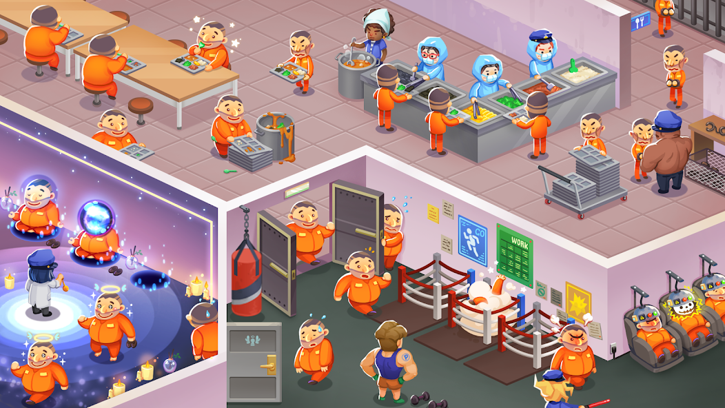 Idle Prison Tycoon Mod Capture d'écran 3