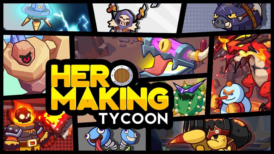 Hero Making Tycoon Mod Скриншот 1