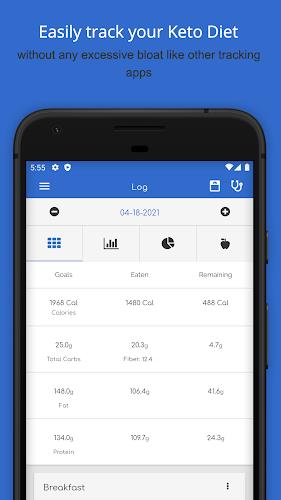 My Keto Low Carb Diet Tracker Screenshot 1