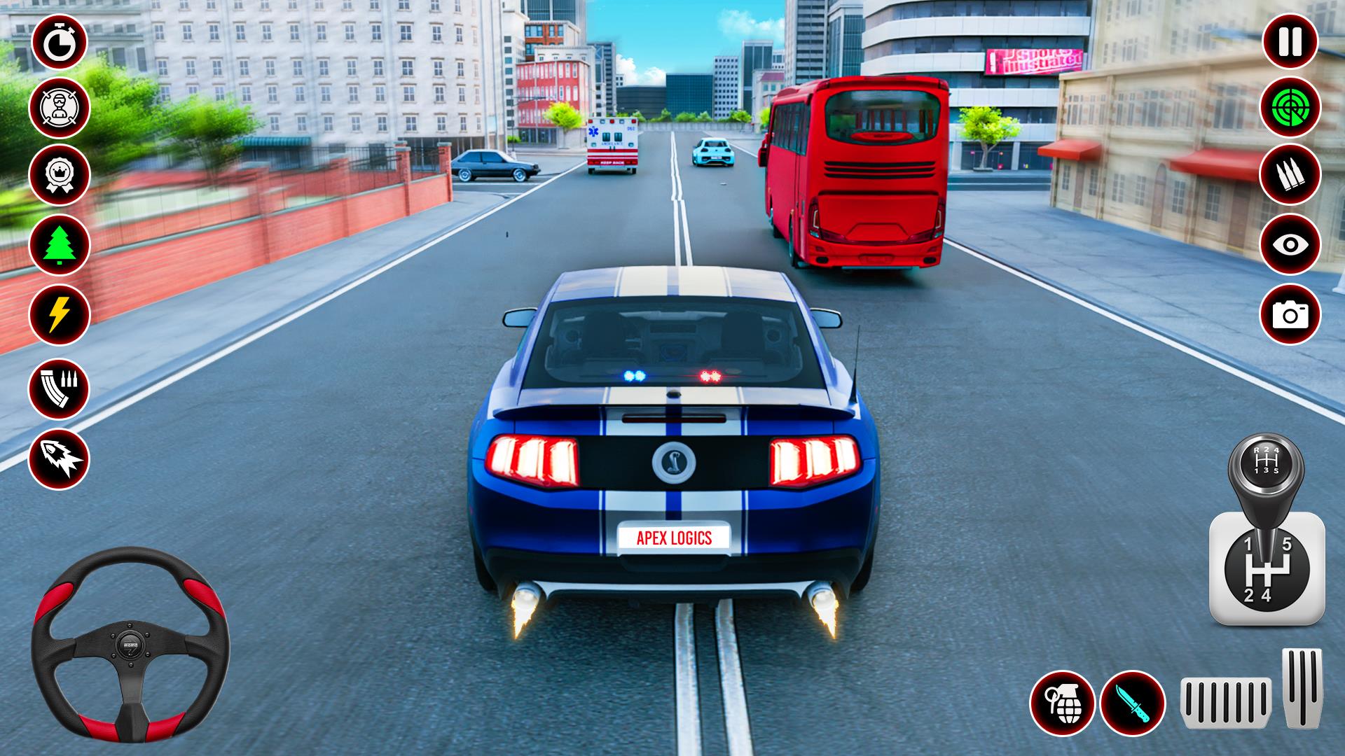 Dubai Police Car Games 3d应用截图第1张