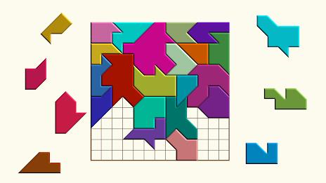 Super Tangram Puzzle Captura de pantalla 1