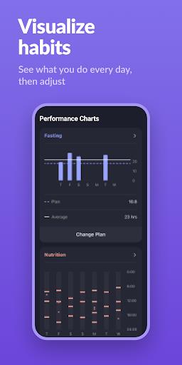 Simple: Fasting Timer & Meal Tracker スクリーンショット 1