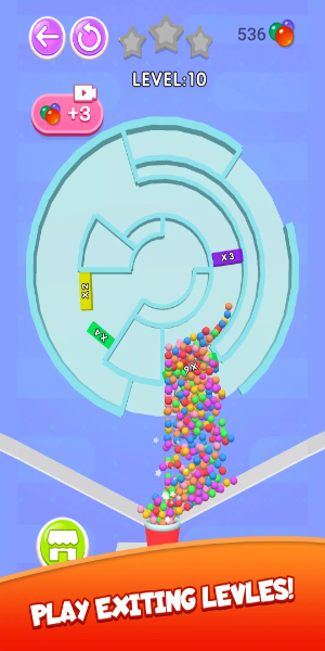 Maze Ball Mania Puzzle Game應用截圖第2張