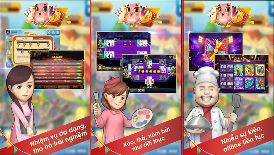 4Play - Tien Len Dem La Online Screenshot 3