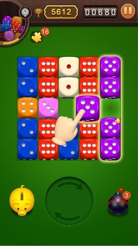 Dice Jigsaw Puzzle Screenshot 1