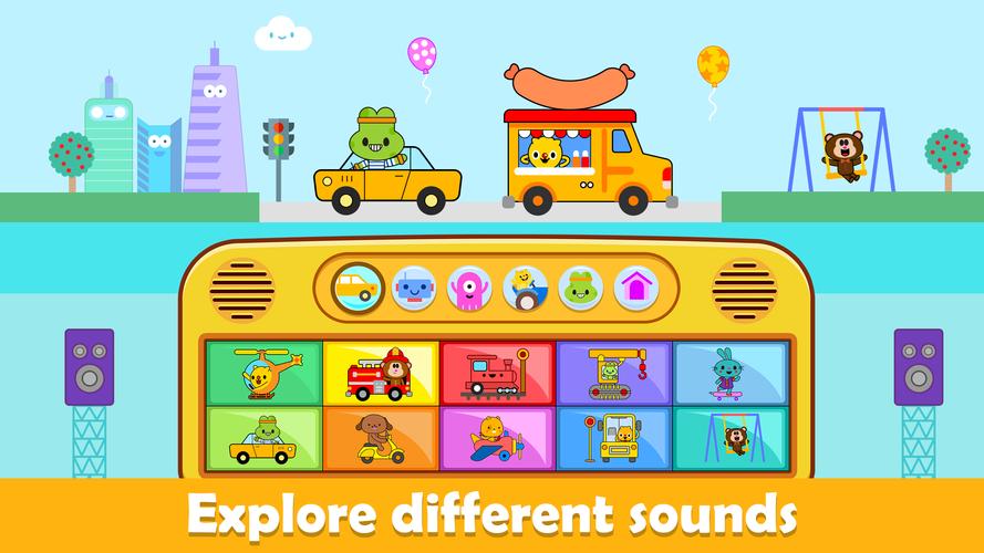 Diversión con piano para niños Captura de pantalla 2