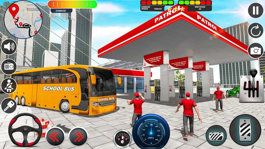 School Bus Simulator Bus Games 스크린샷 2