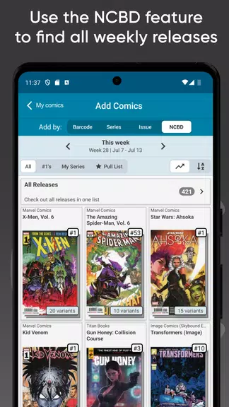 CLZ Comics - Comic-Datenbank Screenshot 3