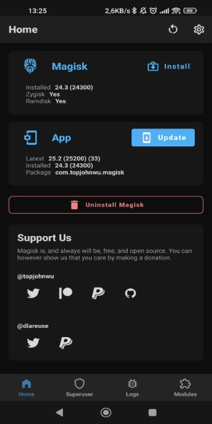 Magisk Manager应用截图第3张