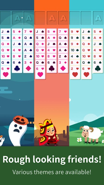 FreeCell Friends Captura de tela 3