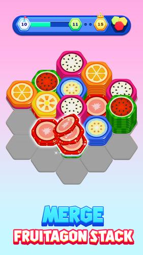 Fruitagon: Stack Sort Screenshot 2