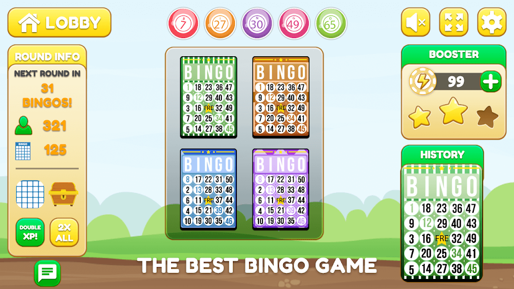 Bingo King-Free Bingo Games-Bingo Party-Bingo Captura de tela 2