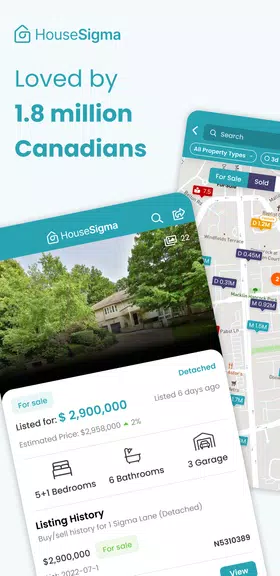 HouseSigma Canada Real Estate应用截图第1张