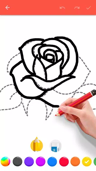 How To Draw Flowers應用截圖第2張