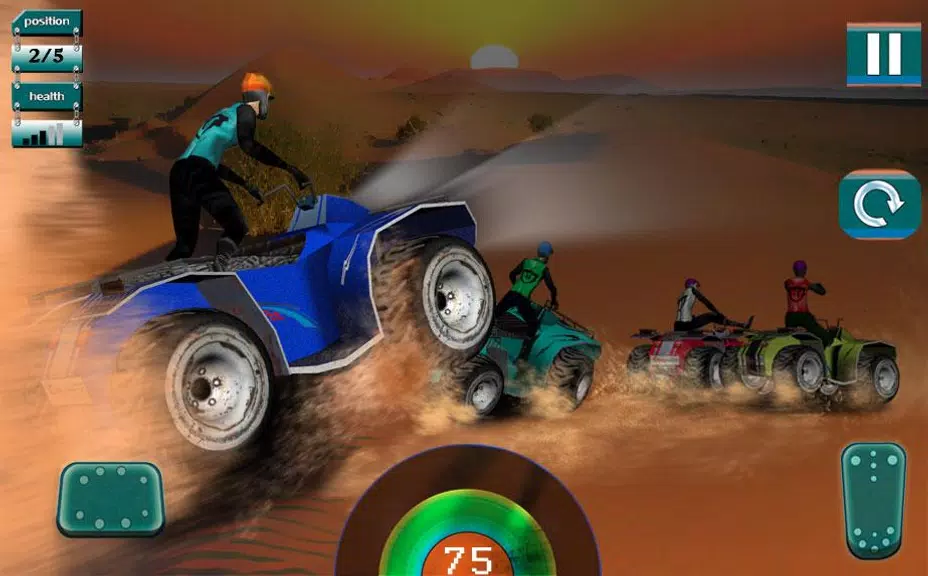 3D quad bike racing Capture d’écran 1