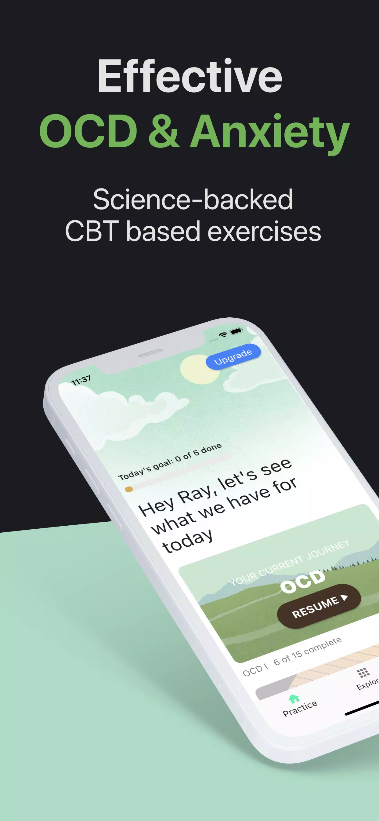 OCD.app Anxiety, Mood & Sleep應用截圖第1張