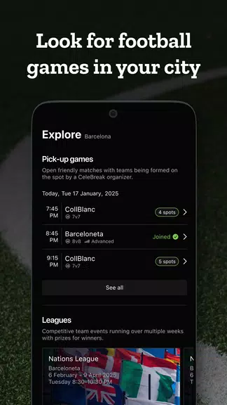 CeleBreak - Play Football Captura de pantalla 1