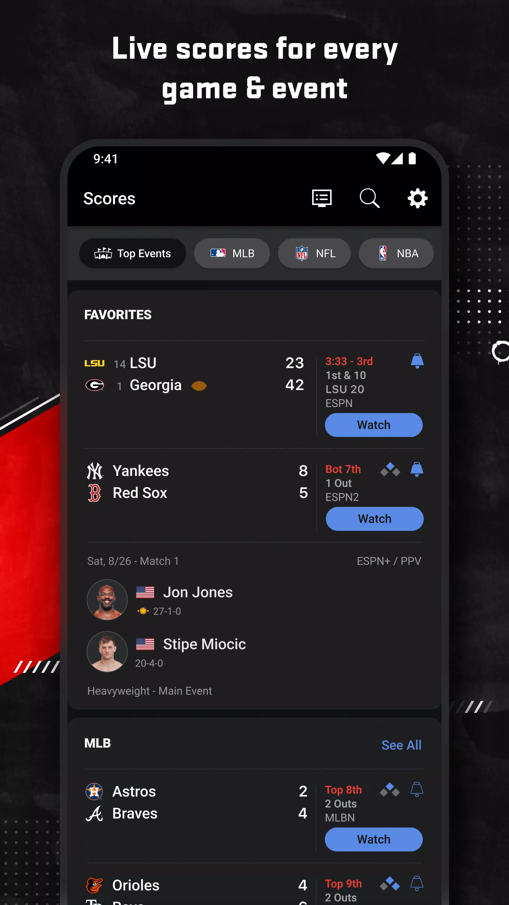 ESPN應用截圖第3張