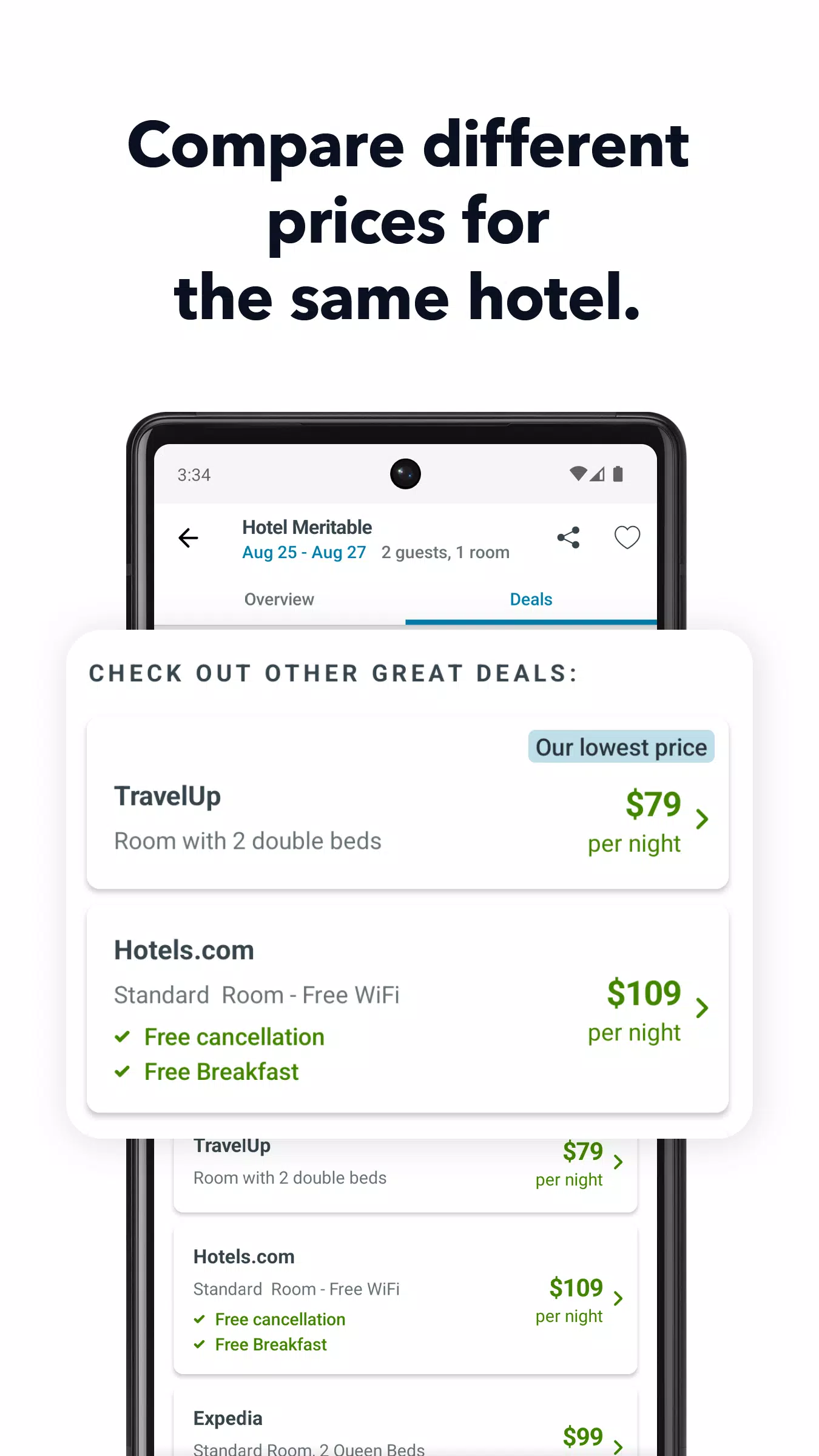 trivago: Compare hotel prices Screenshot 4