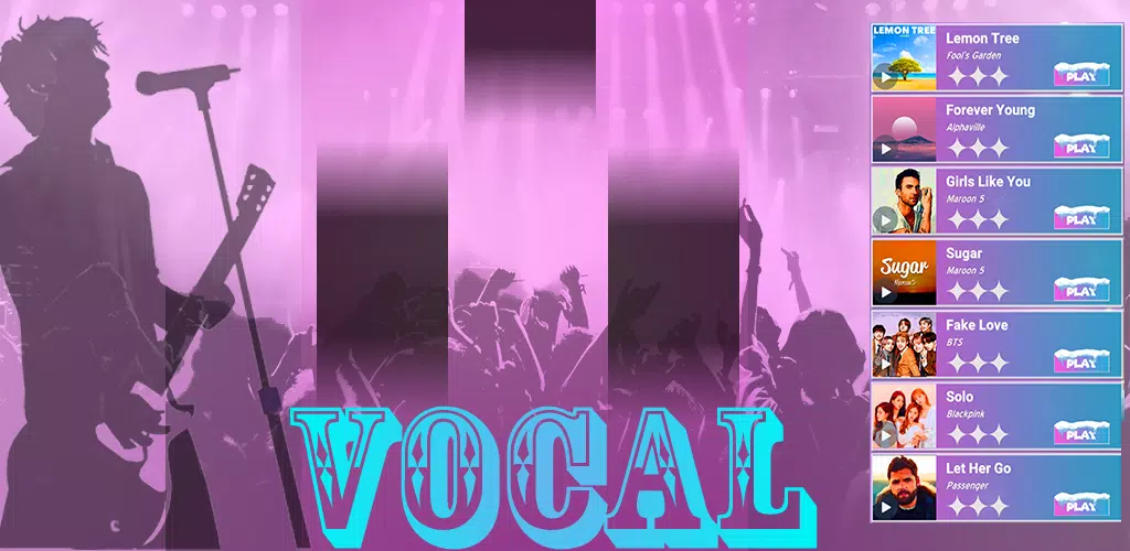 Music Vocal Piano Games Captura de tela 1