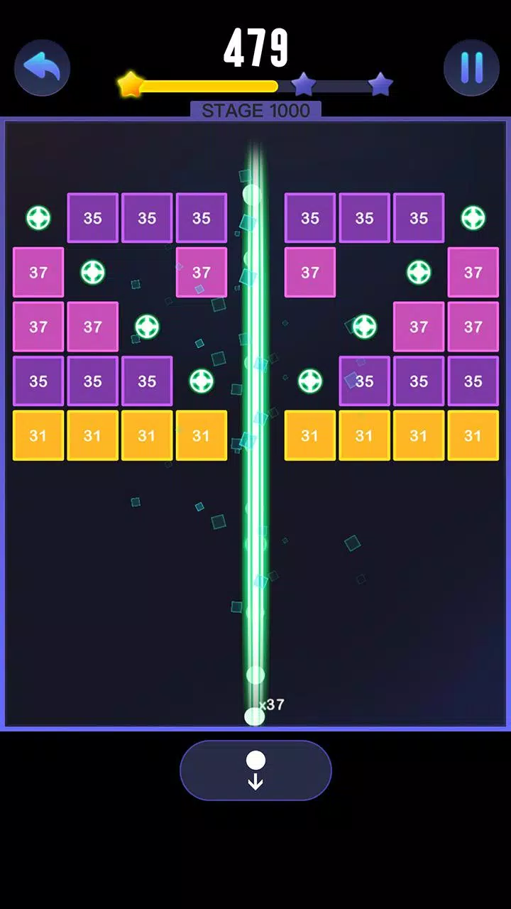 Bricks ball-phyisics breaker Captura de tela 2