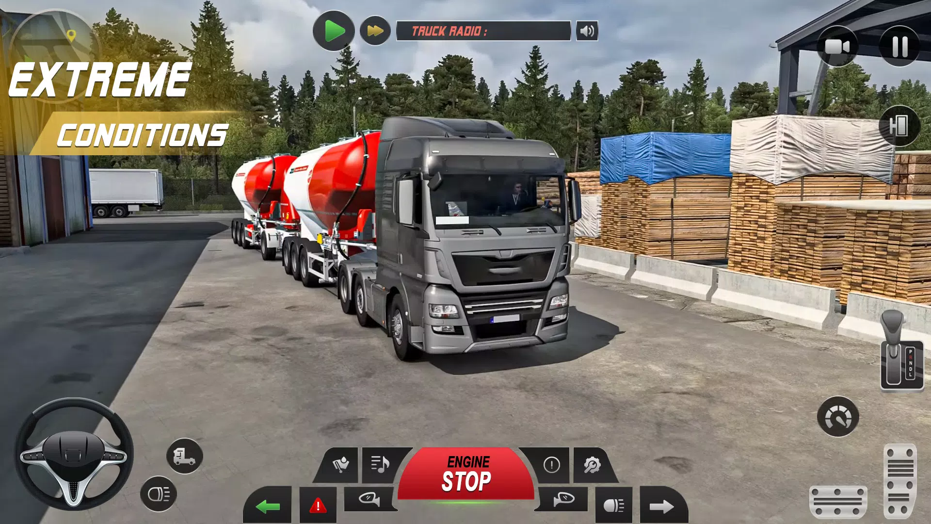 Euro Truck Driving Game 3d应用截图第2张