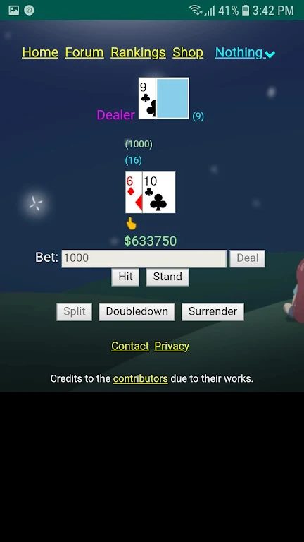 Blackjack Evolved Capture d’écran 1