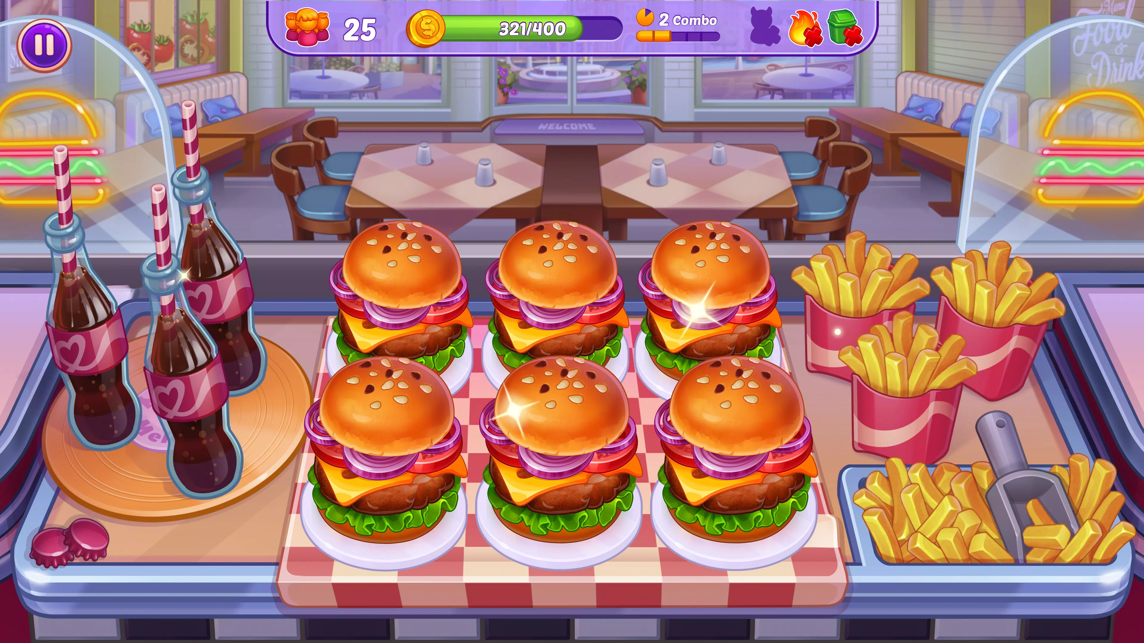 Cooking Crush: Jogo de Cozinha Captura de tela 1
