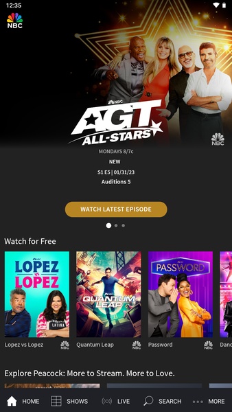 The NBC App - Stream TV Shows Capture d'écran 2