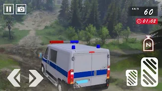 Offroad Police Van 2021 - Poli 스크린샷 2