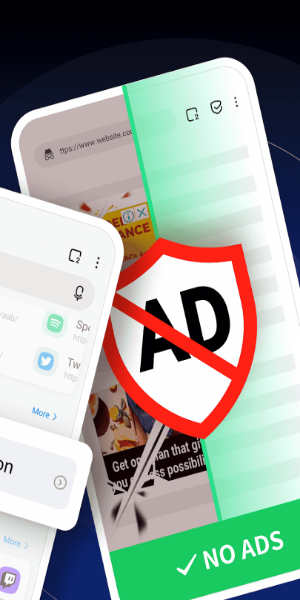 FAB Adblocker Browser: Adblock स्क्रीनशॉट 3