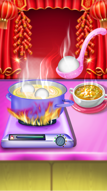 Chinese food games Girls Games Captura de tela 4