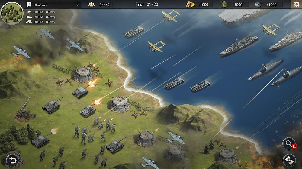 World War 2: Strategy Games Screenshot 4