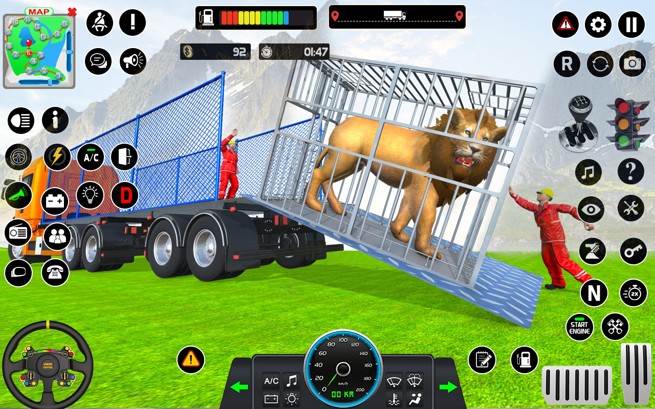 Animals Transport: Truck Games Capture d'écran 4