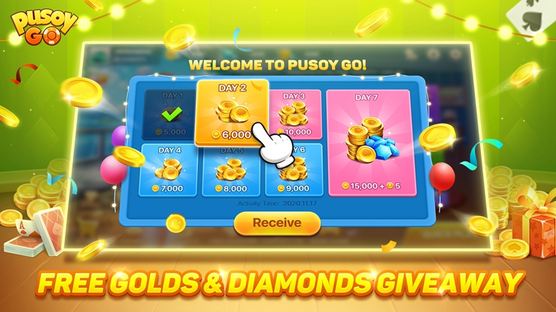 Pusoy Go Competitive 13 Cards 스크린샷 1